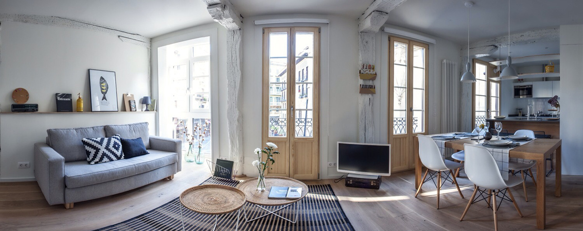 Au Nom De La Vérité Un Trop Bel Appartement Appartement cocooning à Bilbao | Madame Décore